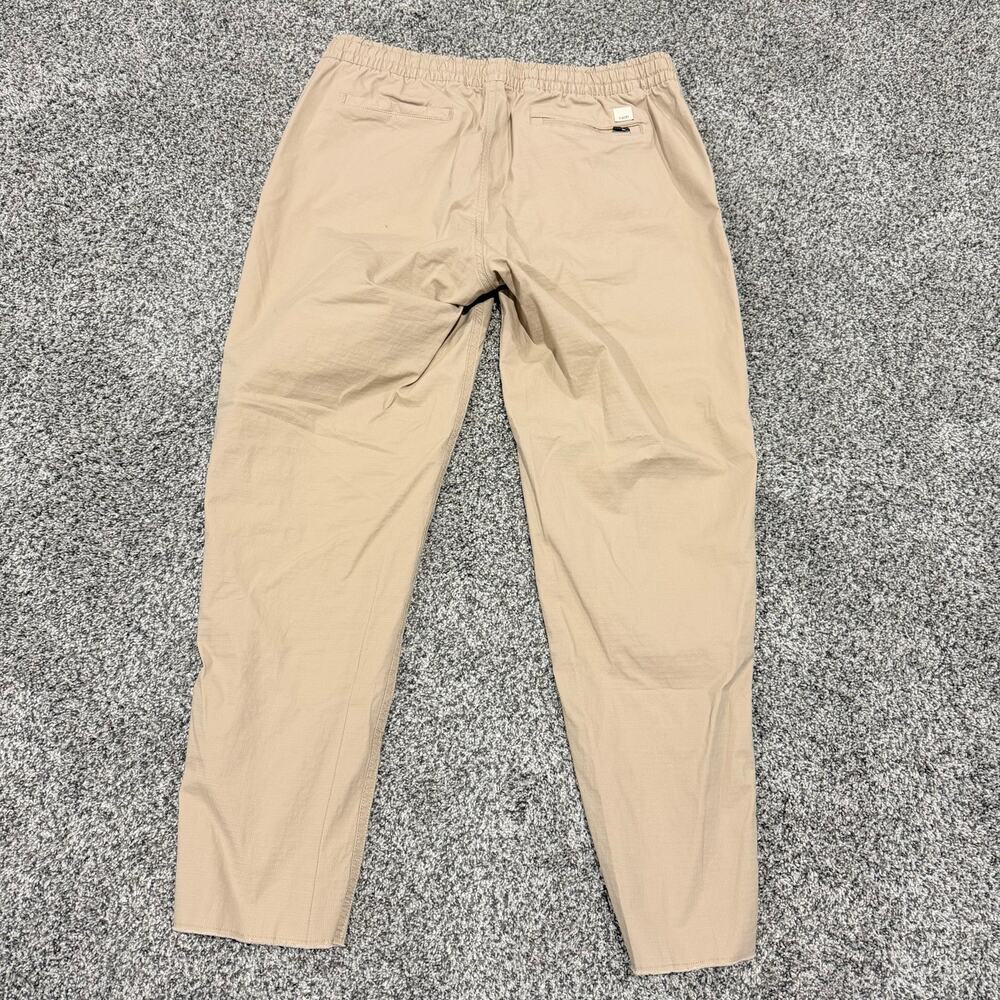 Vuori Ripstop Khaki Drawstring Pants, Size Large (L), Pre-loved, Organic Cotton - Picture 2 of 7